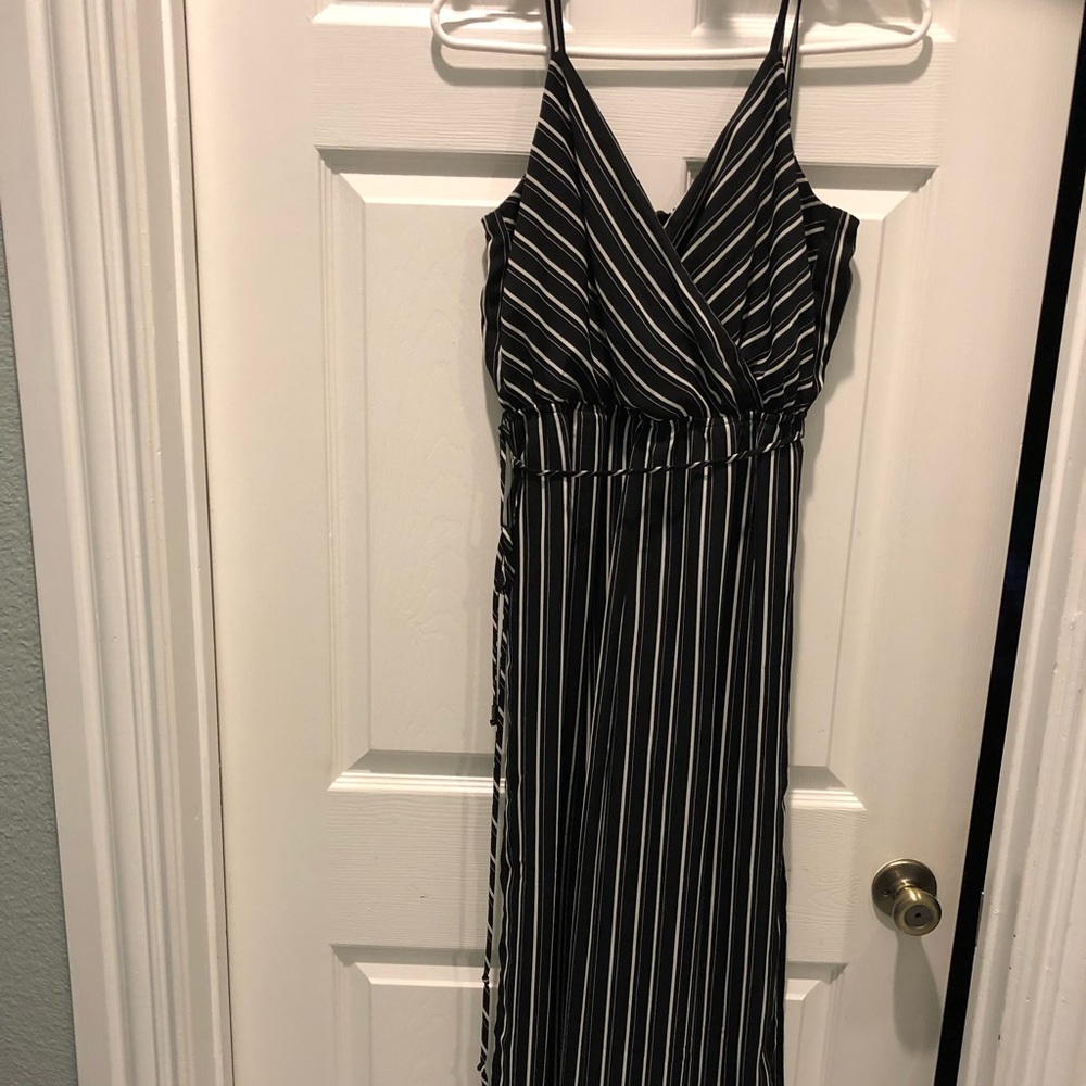 Black & white jumpsuit